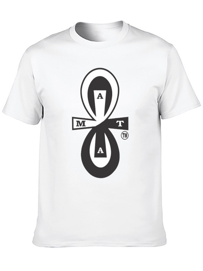 Abstract Logo Black T-Shirt