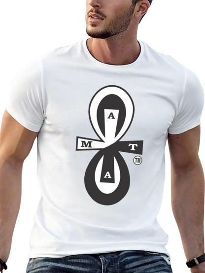 Abstract Logo Black T-Shirt