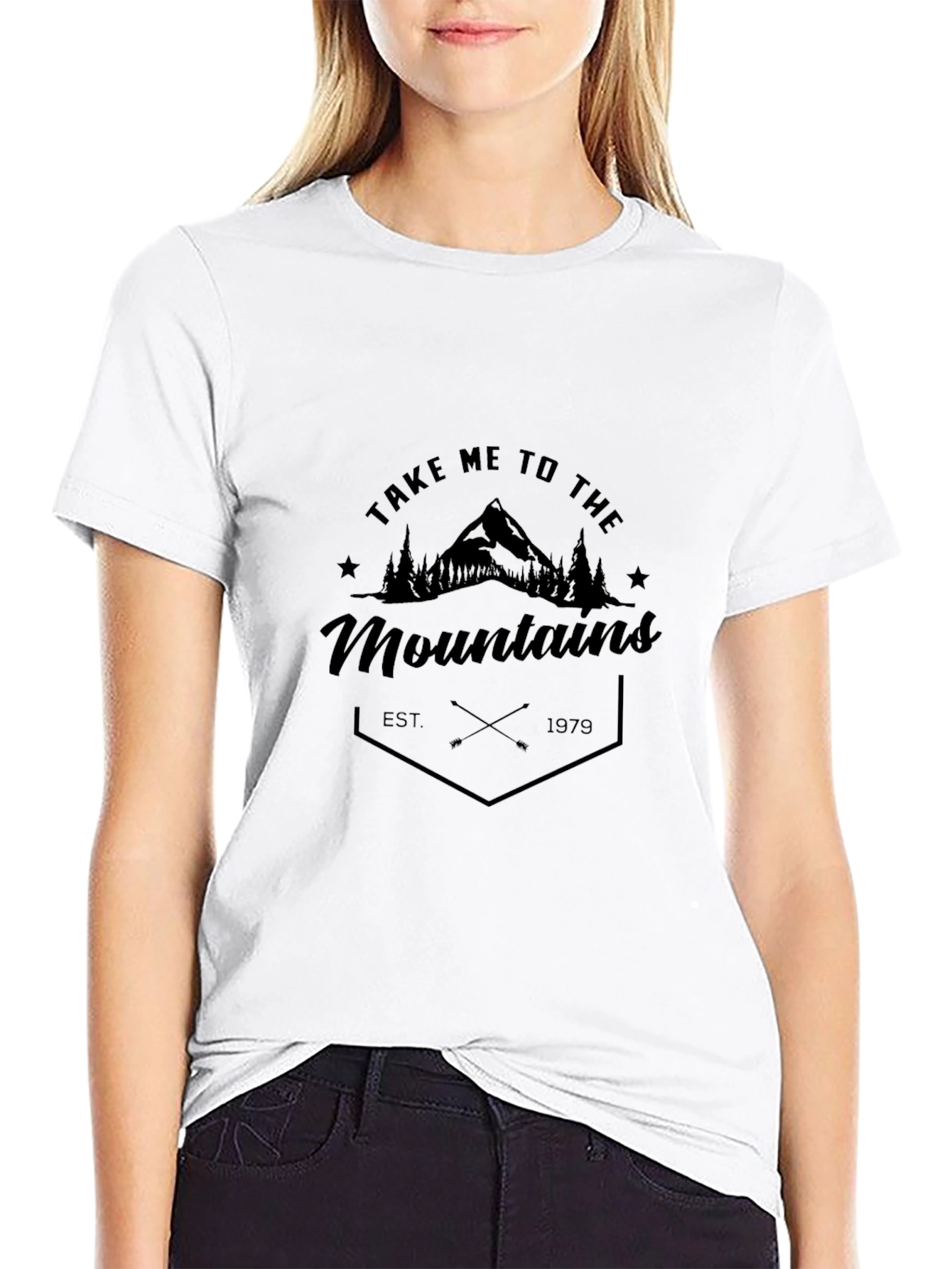 Mountains Graphic T-Shirt - Adventure Ready!