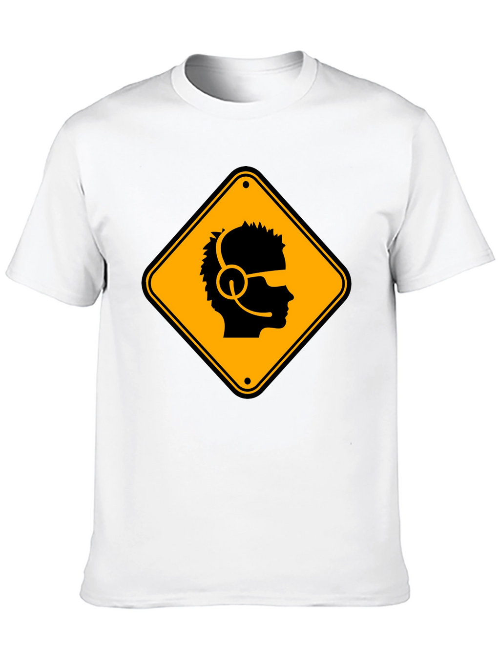 Gamer Hazard T-Shirt - Black Cotton Crew Neck Tee