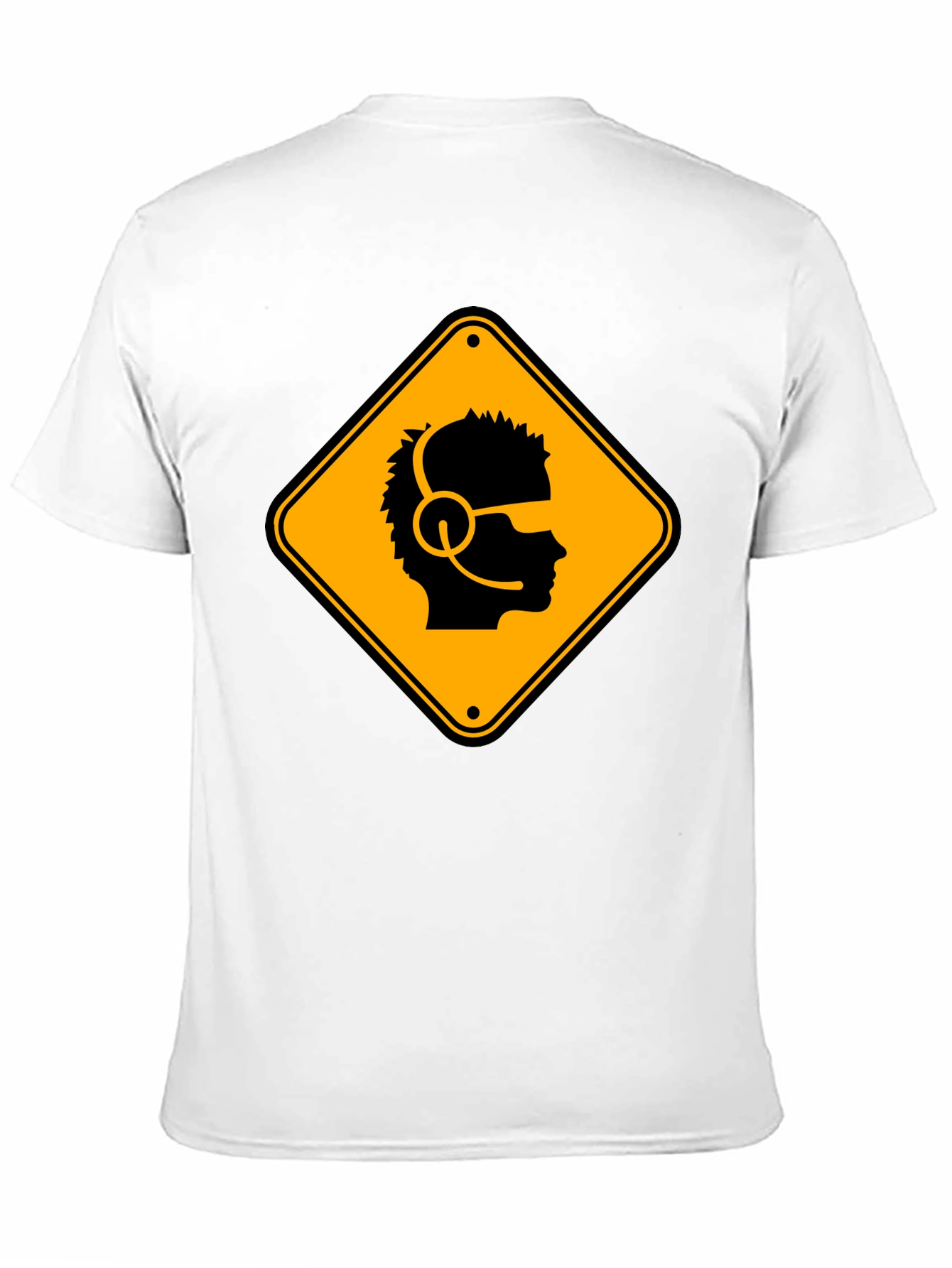 Gamer Hazard T-Shirt - Black Cotton Crew Neck Tee
