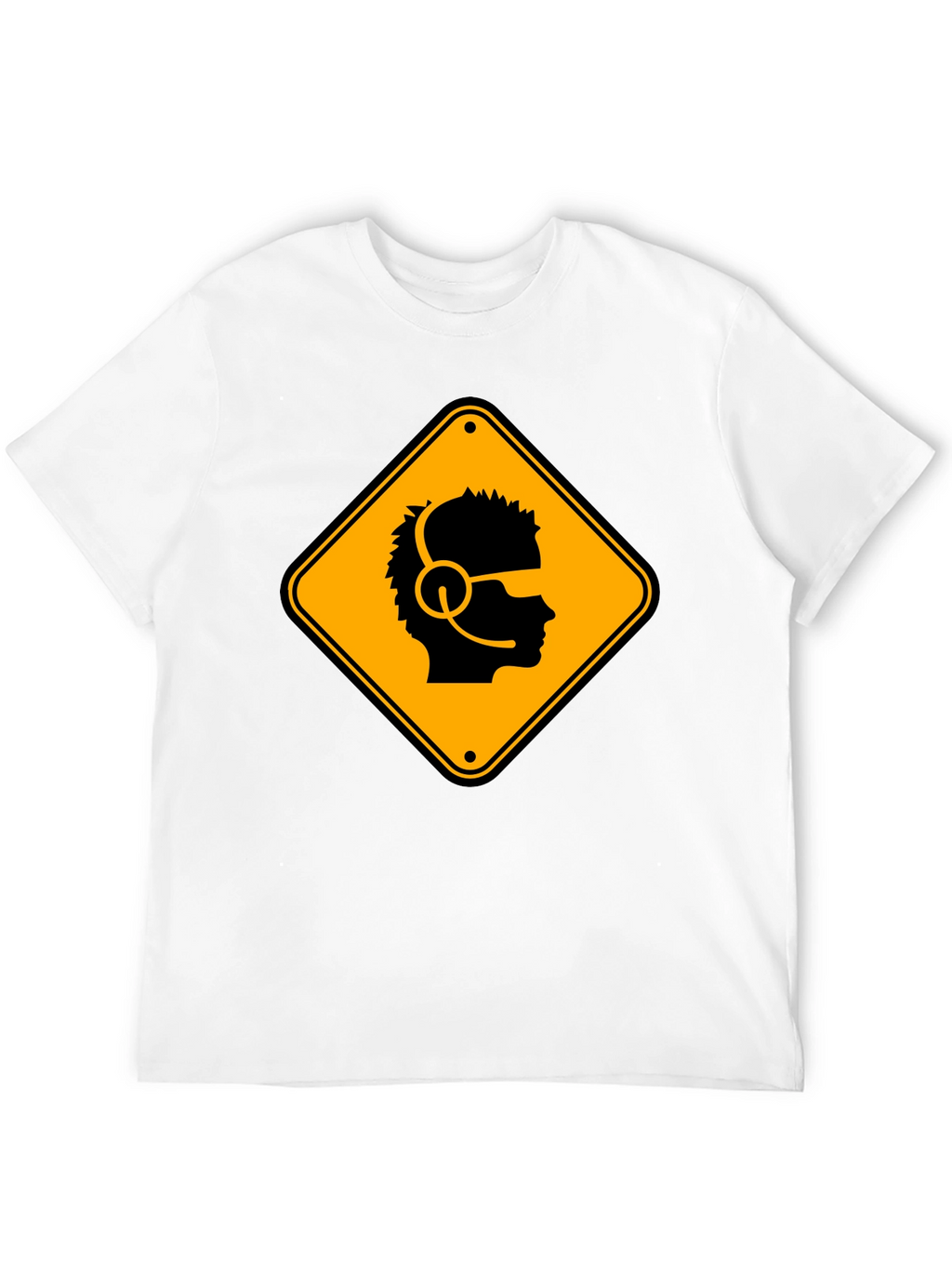 Gamer Hazard T-Shirt - Black Cotton Crew Neck Tee