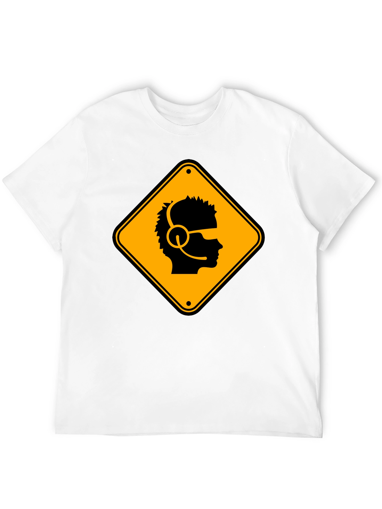 Gamer Hazard T-Shirt - Black Cotton Crew Neck Tee