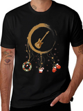 Guitar Christmas Dreamcatcher T-Shirt