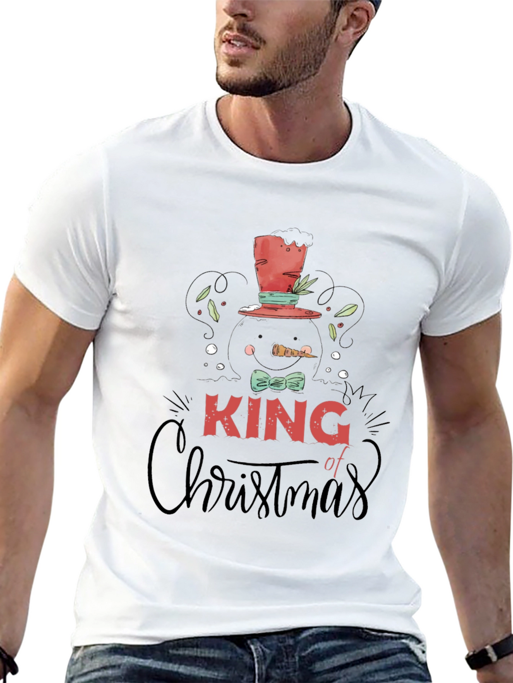 King of Christmas Graphic T-Shirt