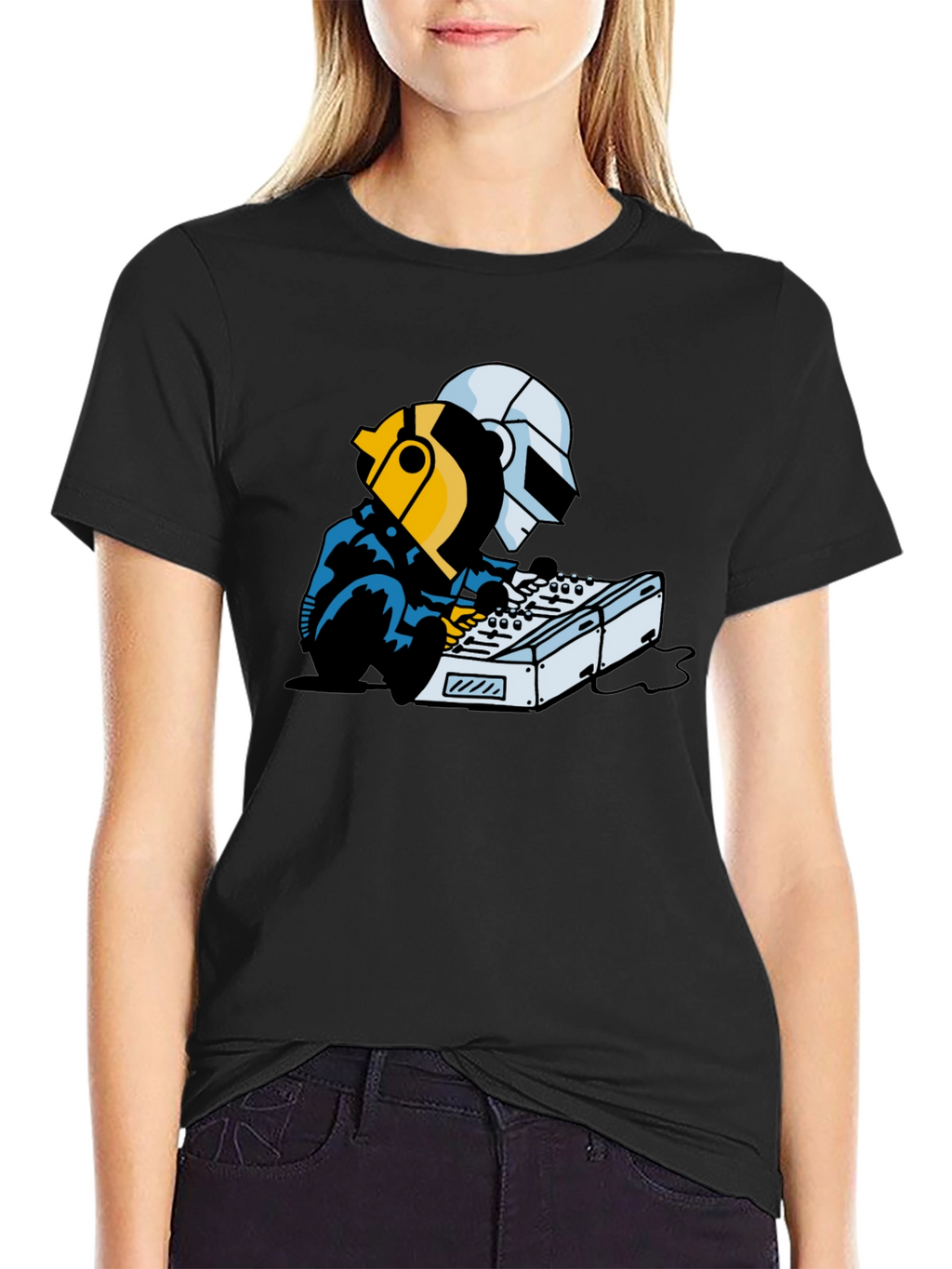 Daft Punk T-Shirt - Music Duo Graphic Tee
