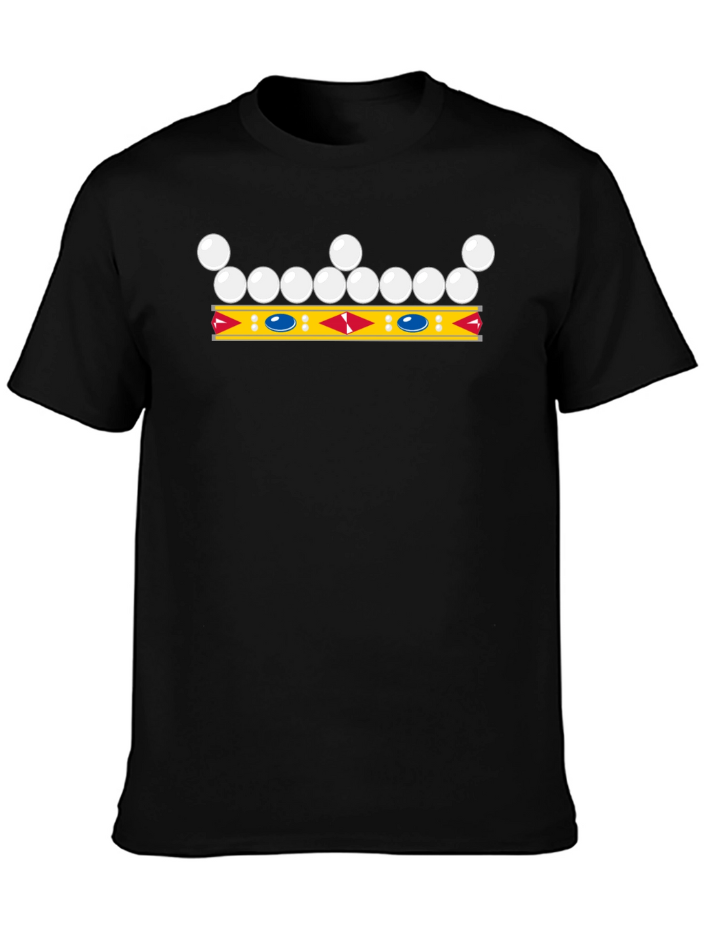 Crown Graphic Tee - Royal Design