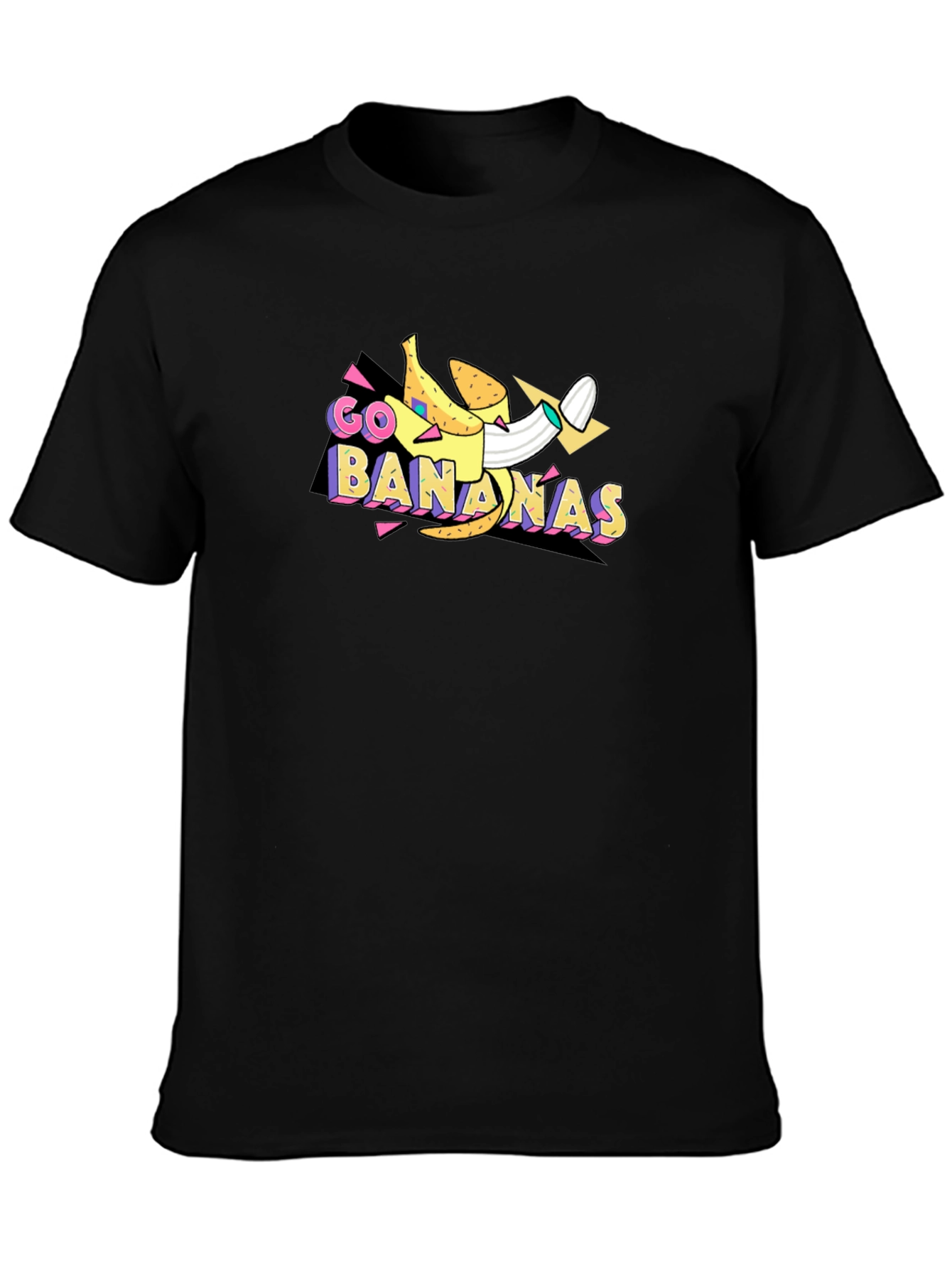 Go Bananas Graphic T-Shirt - Black