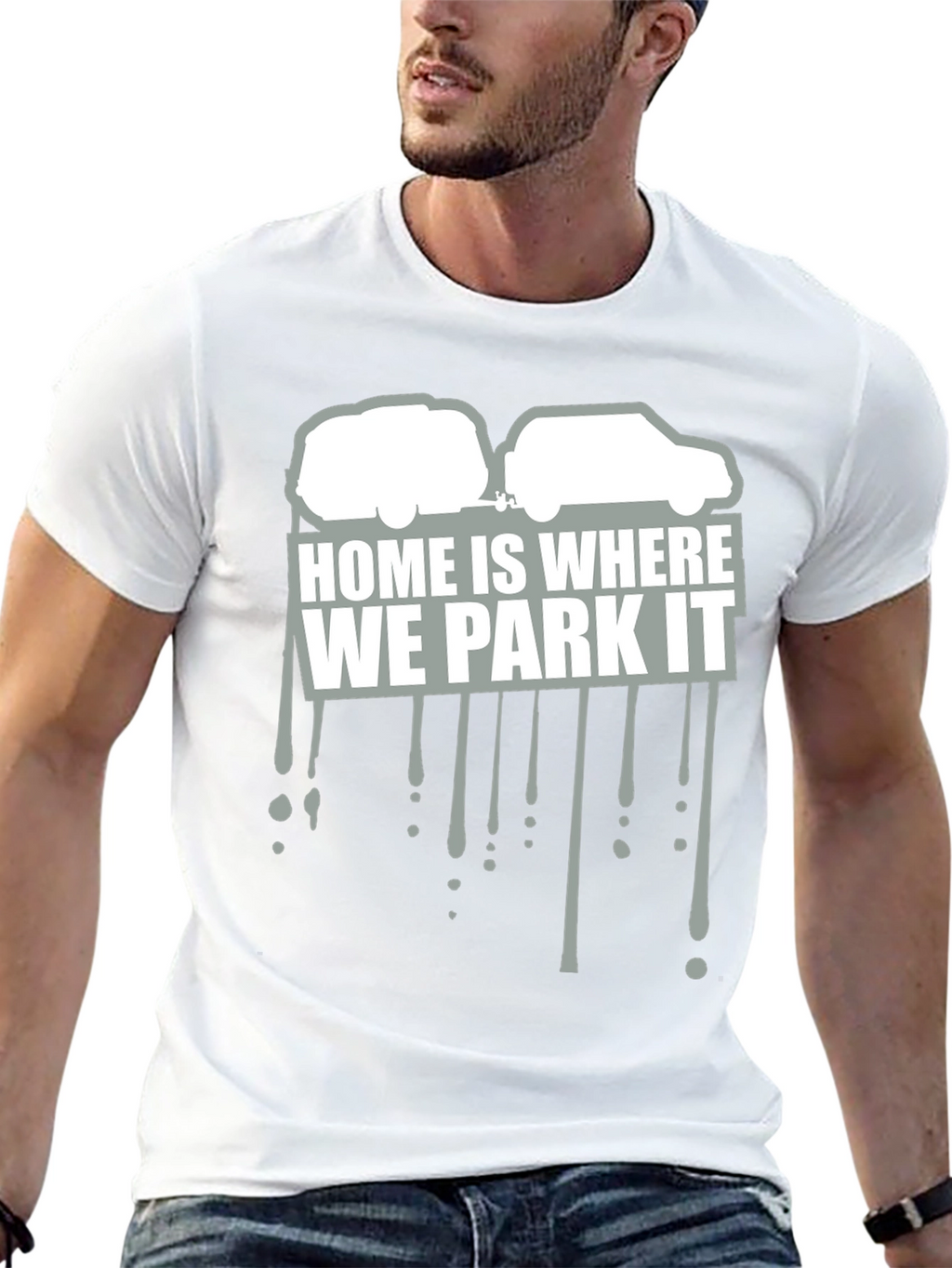 Home Is Where We Park It Graphic Tee