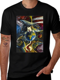 Cosmic Dog Earth T-Shirt