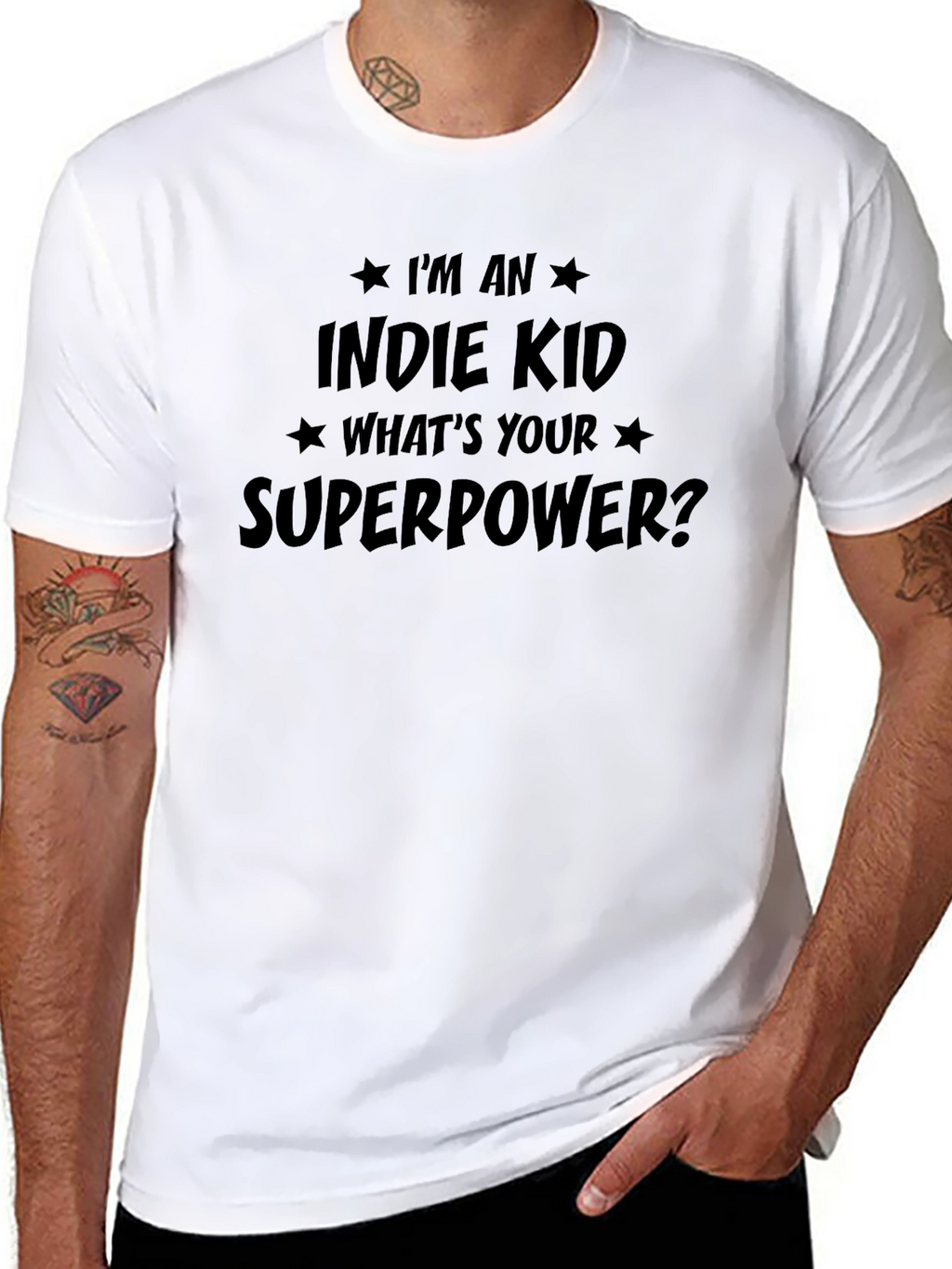Indie Kid Superpower Graphic Tee