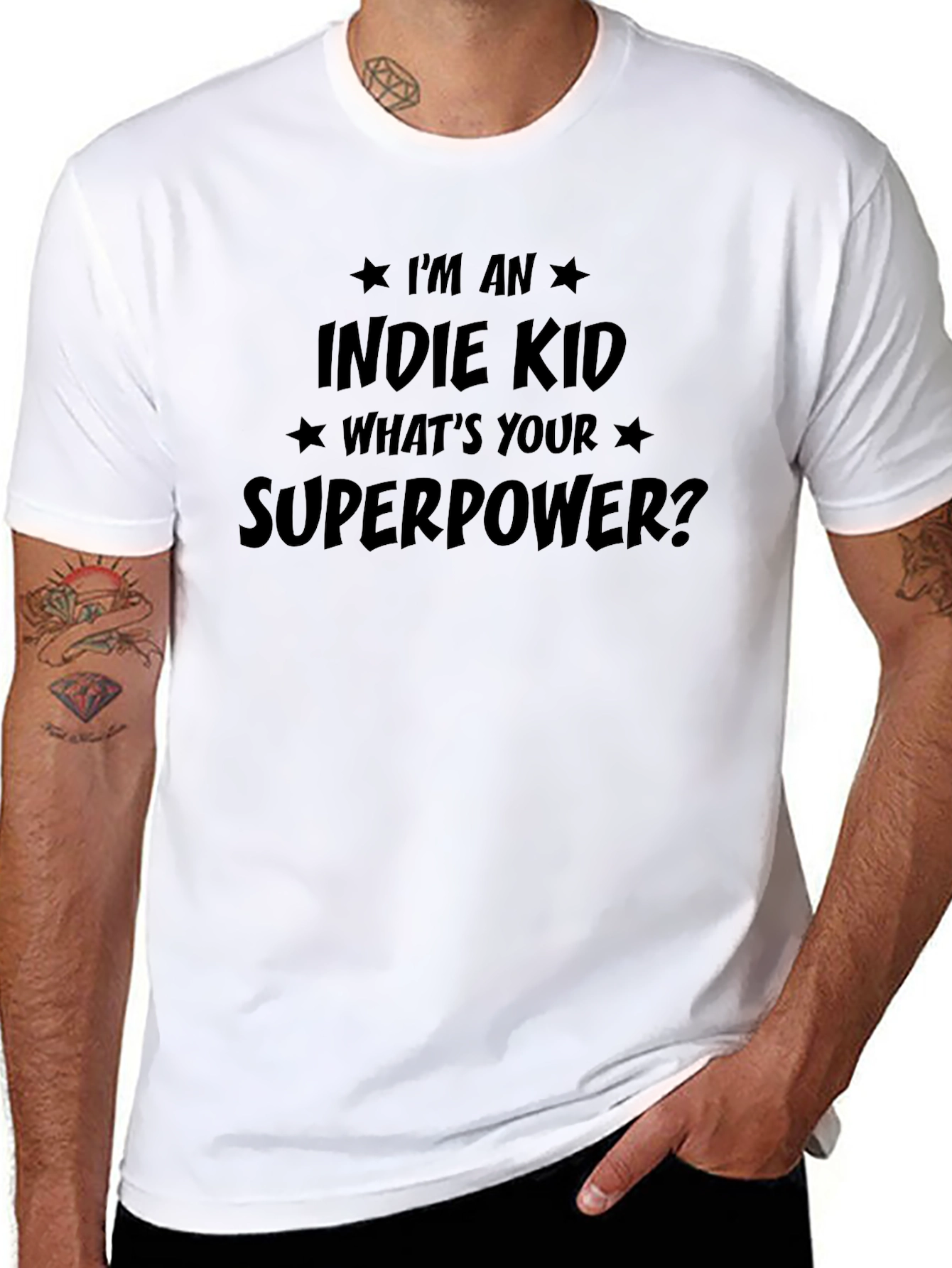 Indie Kid Superpower Graphic Tee