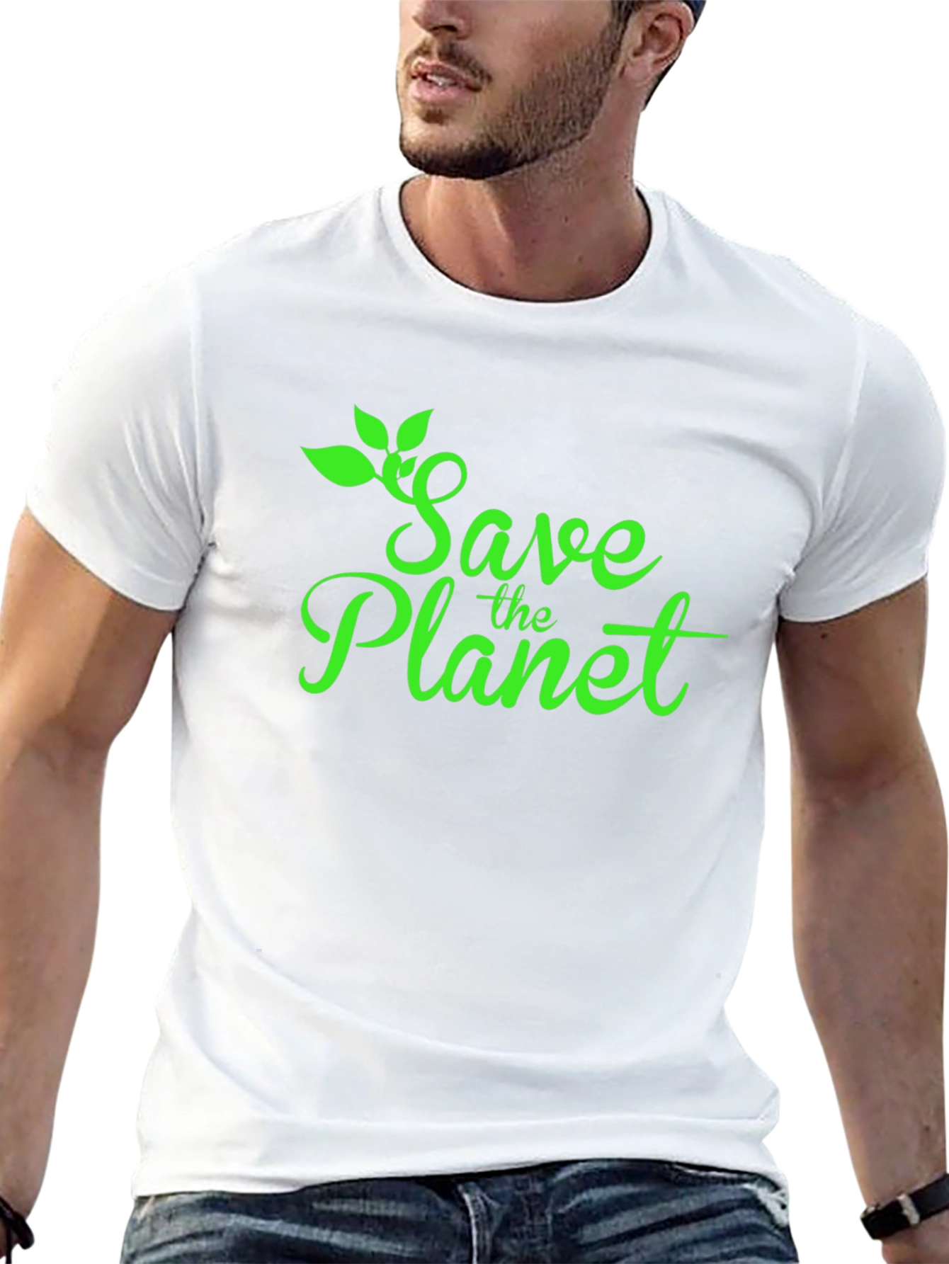 Save the Planet Graphic Tee - Eco-Friendly Fashion