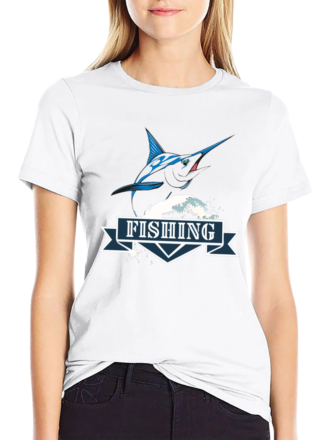 Fishing T-Shirt - Marlin Design