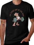 Dogs First Day at The Gym T-Shirt