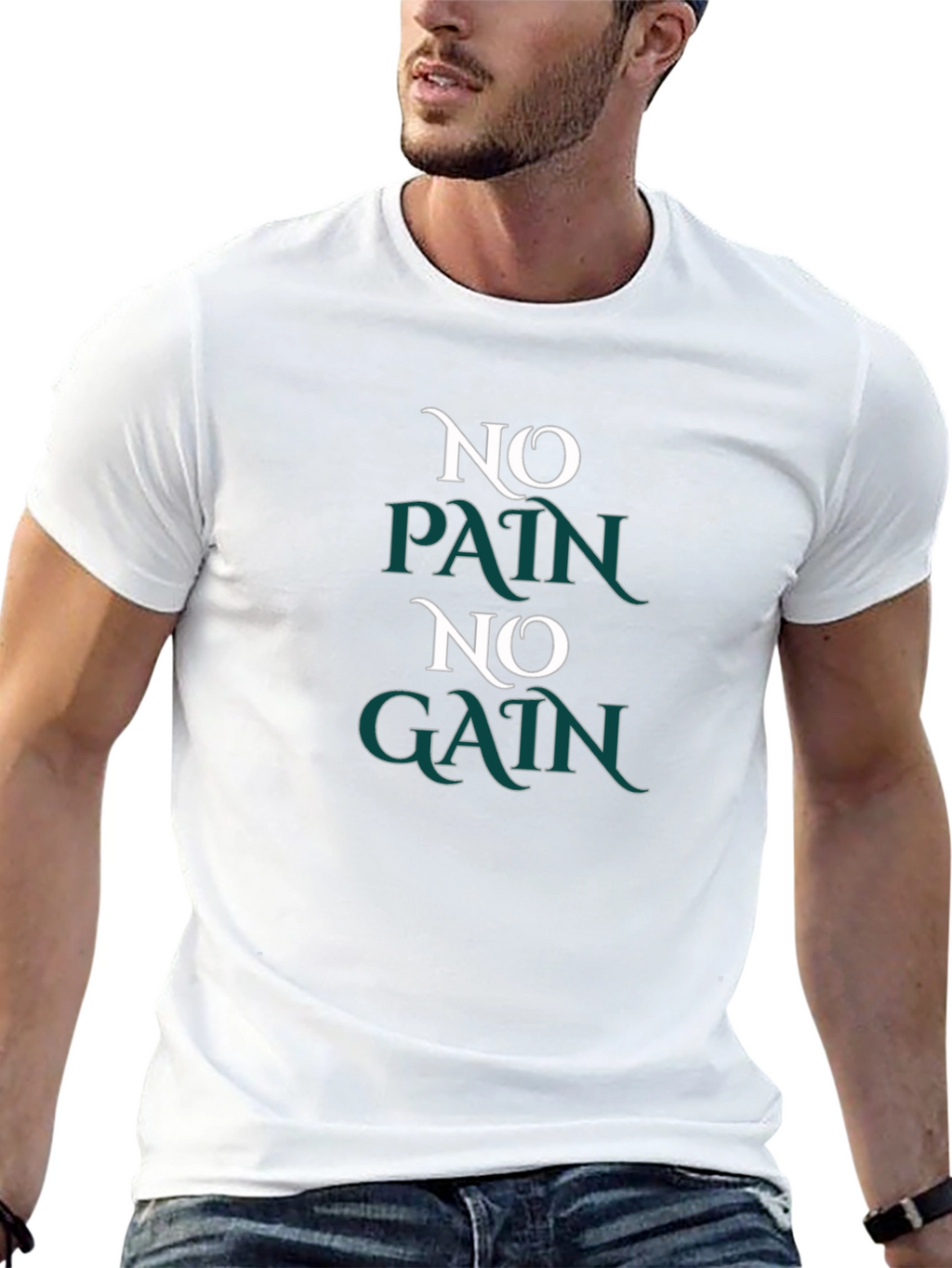 No Pain No Gain Graphic Tee