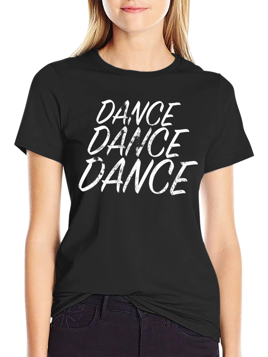 Dance Dance Dance T-Shirt - Black Cotton Tee