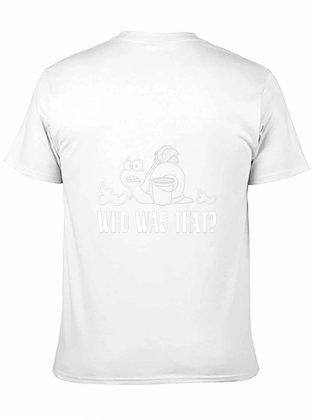 Funny Snail Cartoon Graphic T-Shirt