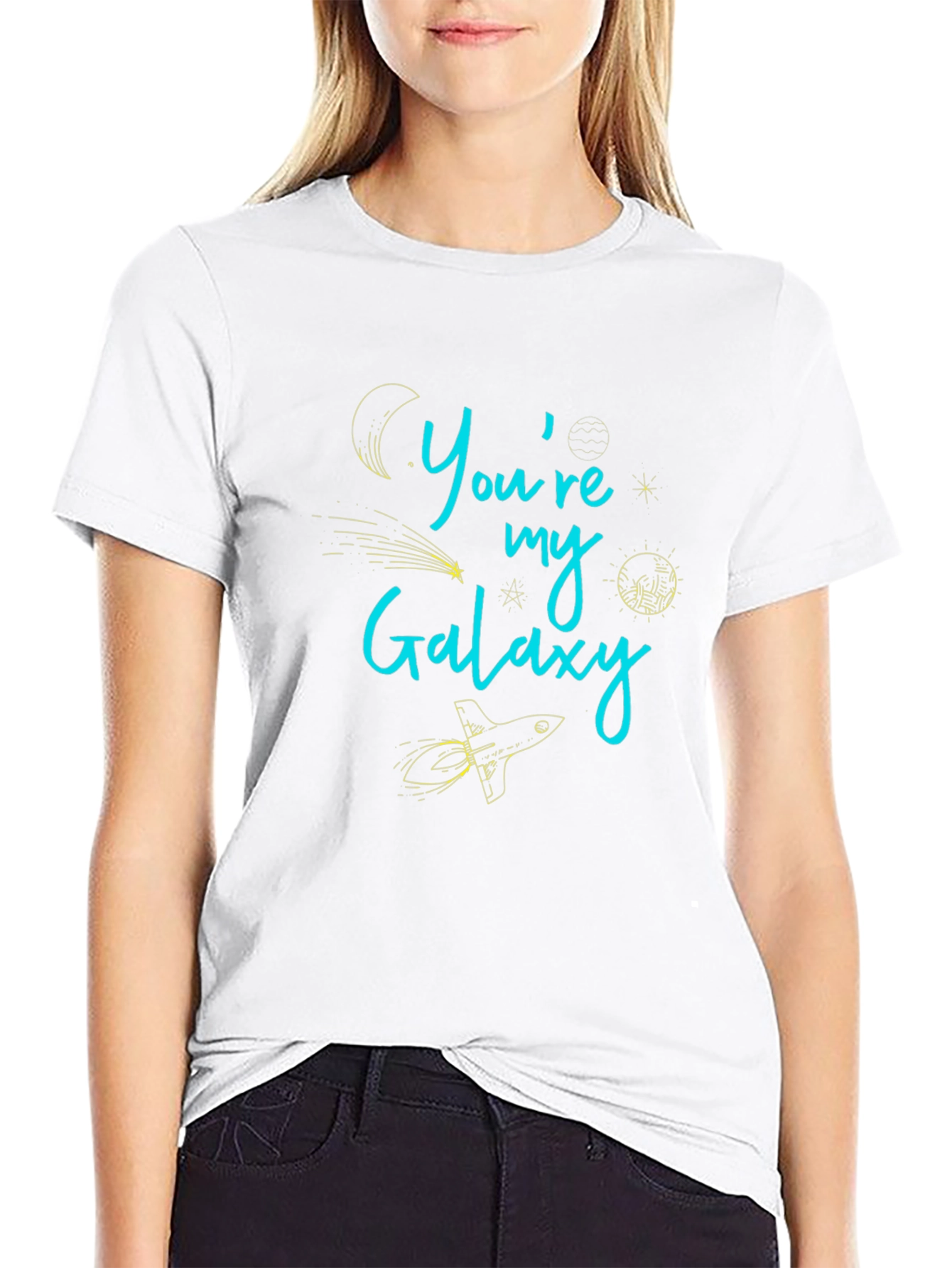 Youre My Galaxy Graphic T-Shirt - Trendy Casual Wear