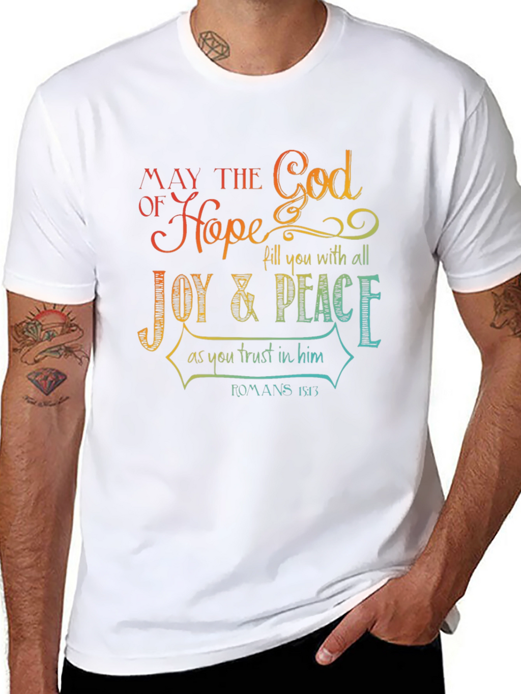 Faith-Based Hope and Joy T-Shirt