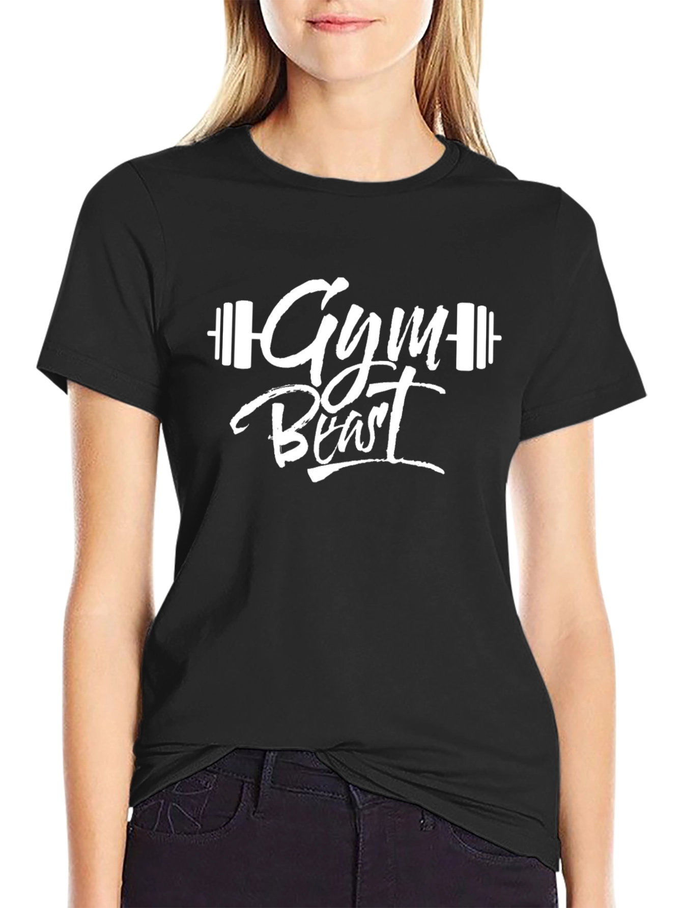 Gym Beast Black T-Shirt - Fitness Apparel