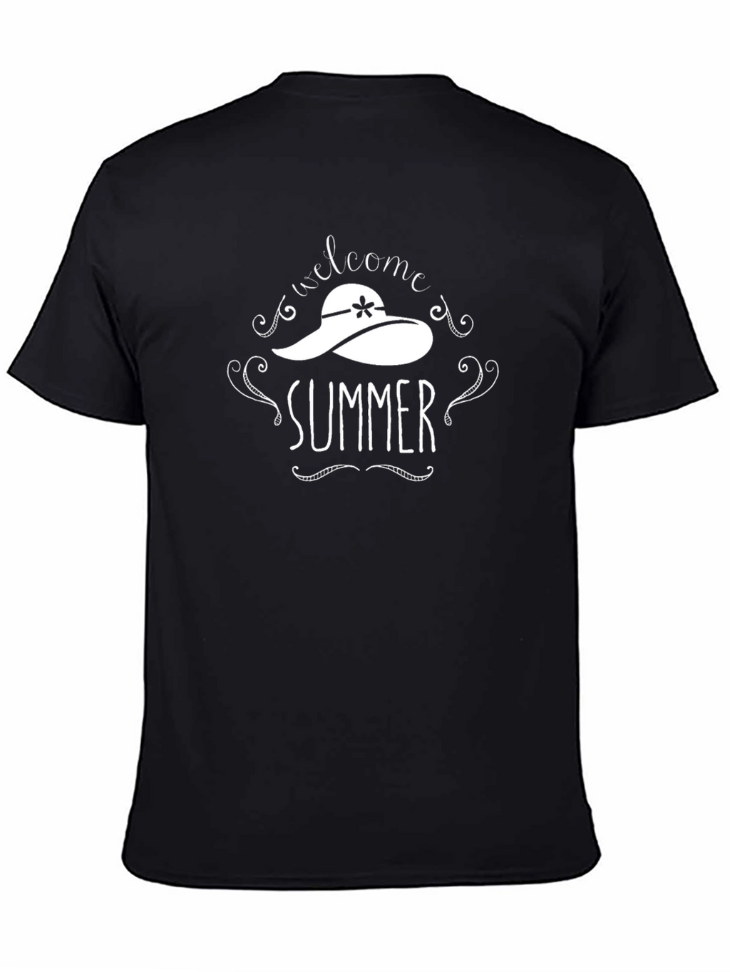 Welcome Summer Hat Graphic T-Shirt