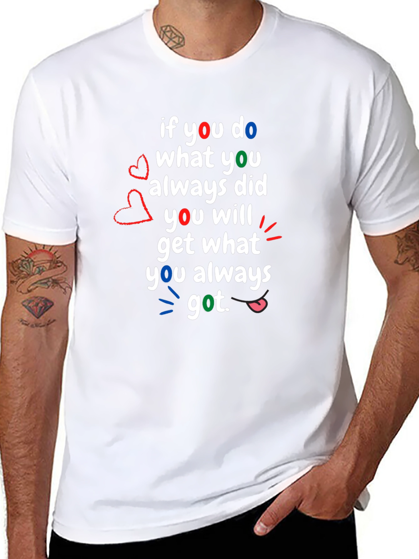 Motivational T-Shirt: If You Do What You Always Did