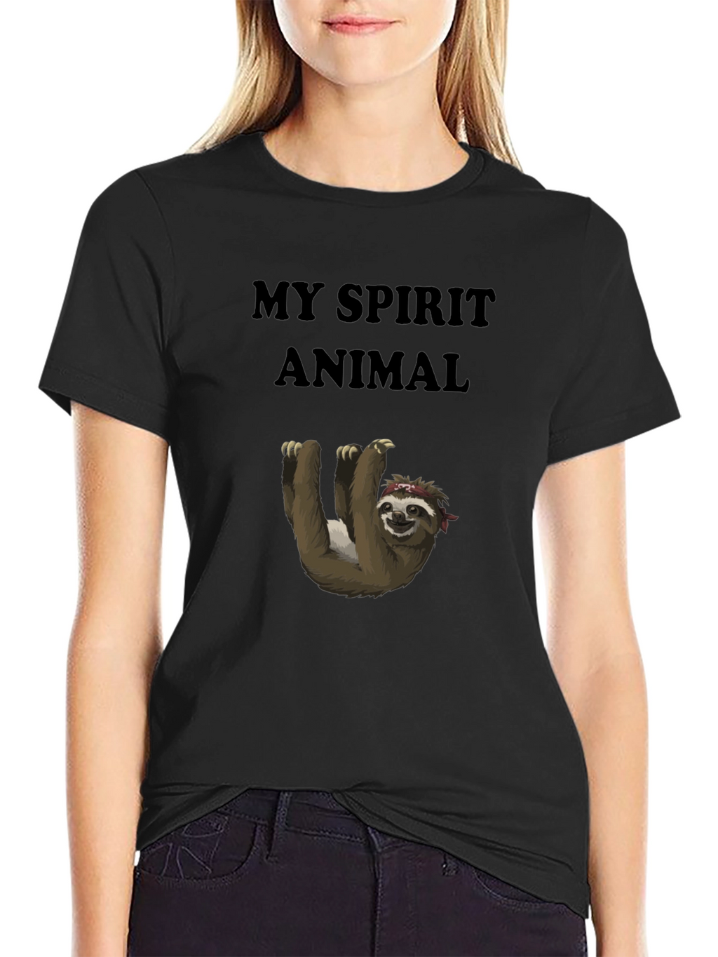 My Spirit Animal Sloth Graphic Tee