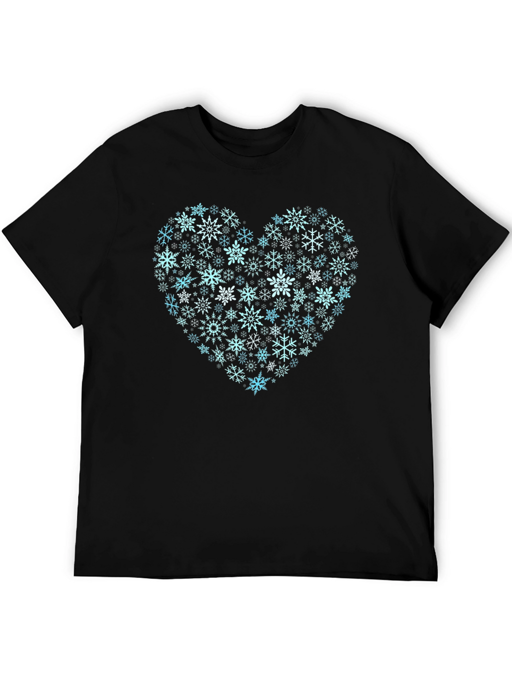 Snowflake Heart Tee - Winter Love!