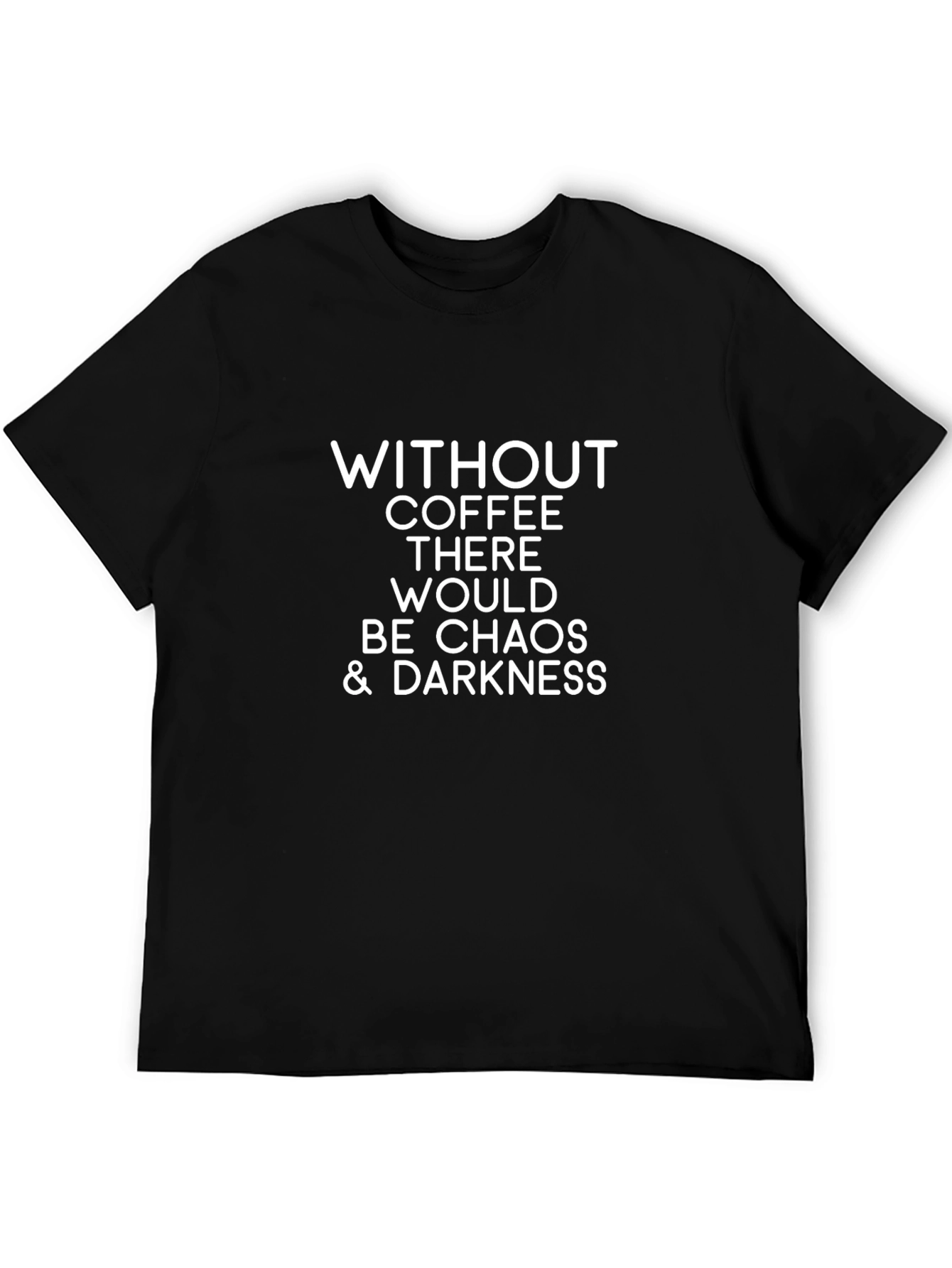 Coffee Chaos T-Shirt - Soft Cotton Blend