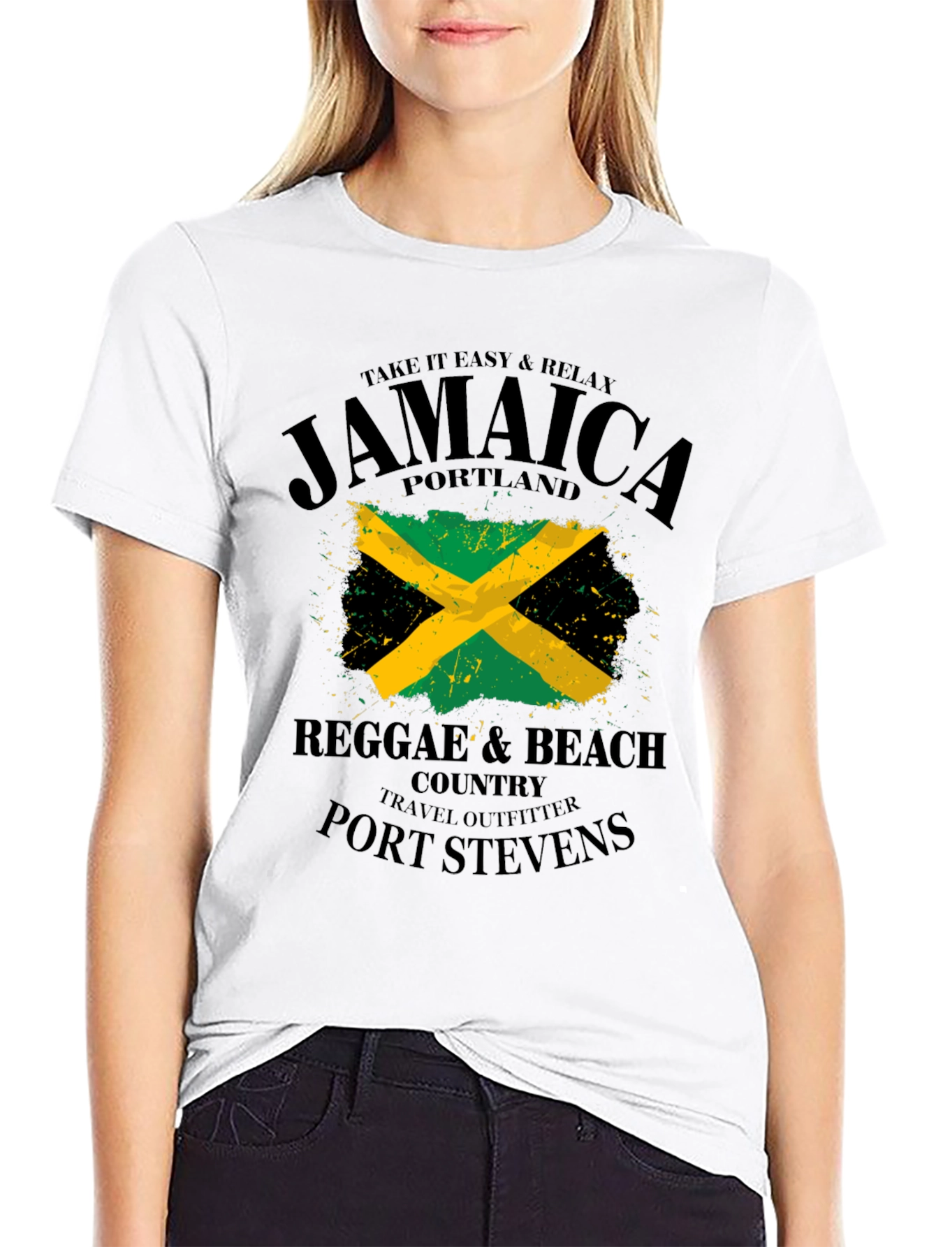 Jamaica Reggae Beach Travel T-Shirt