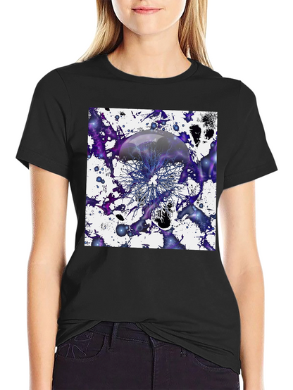 Abstract Jellyfish Design T-Shirt
