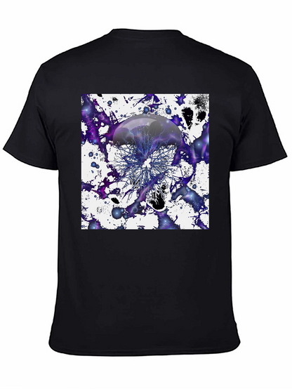 Abstract Jellyfish Design T-Shirt