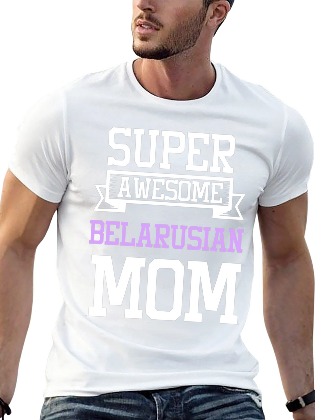 Super Awesome Belarusian Mom T-Shirt