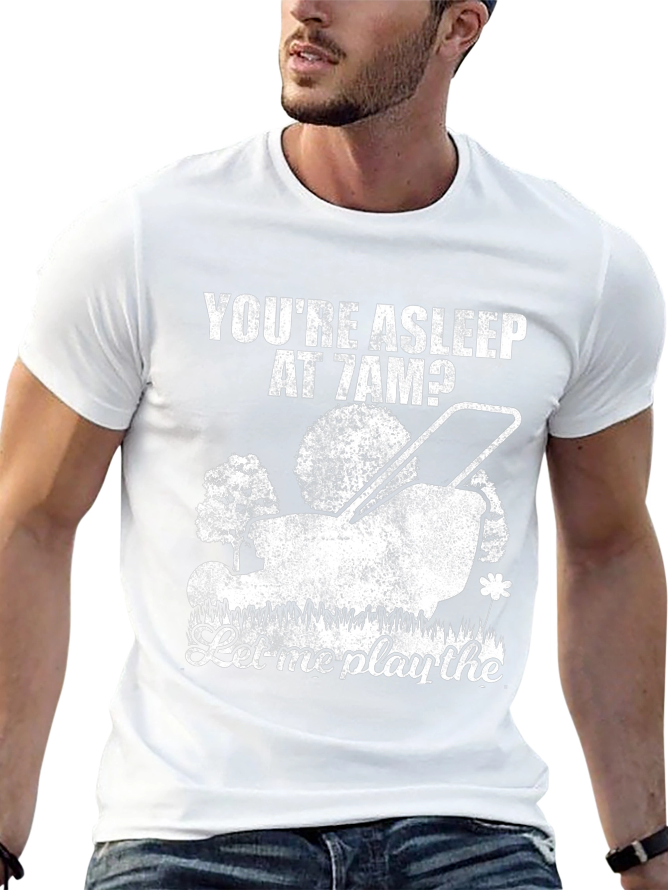 Funny Lawn Mowing T-Shirt