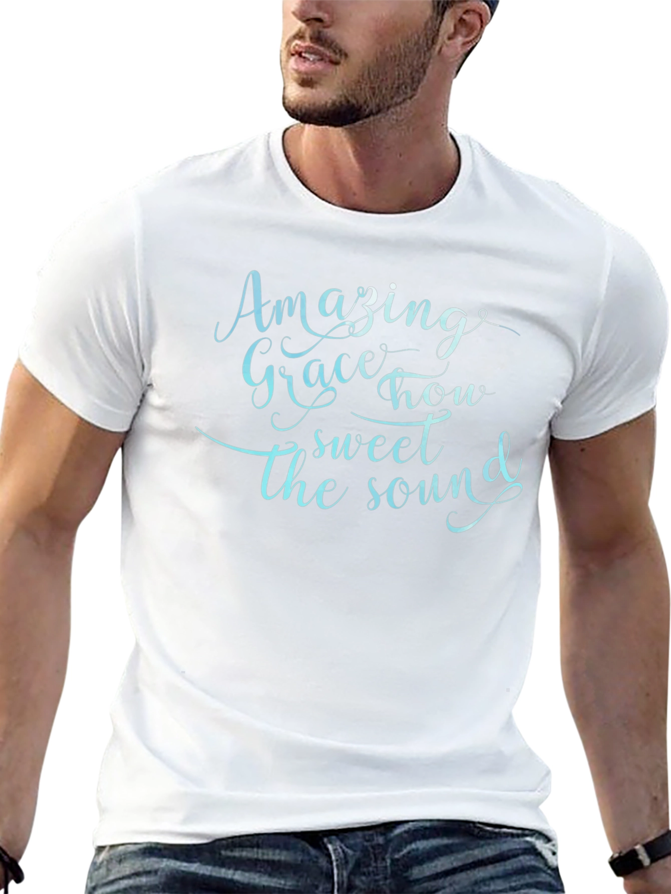 Amazing Grace T-Shirt - Christian Faith Tee