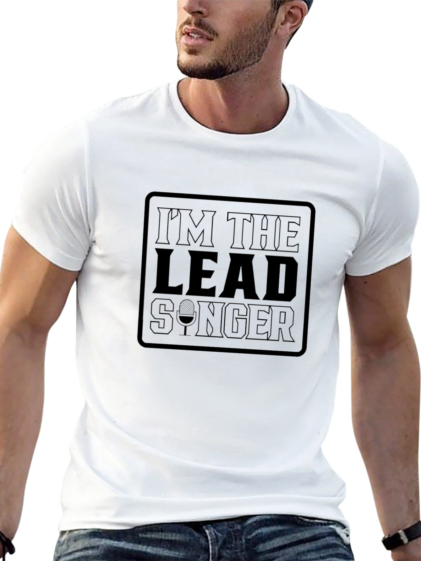 Lead Singer T-Shirt - Musical Humor Tee