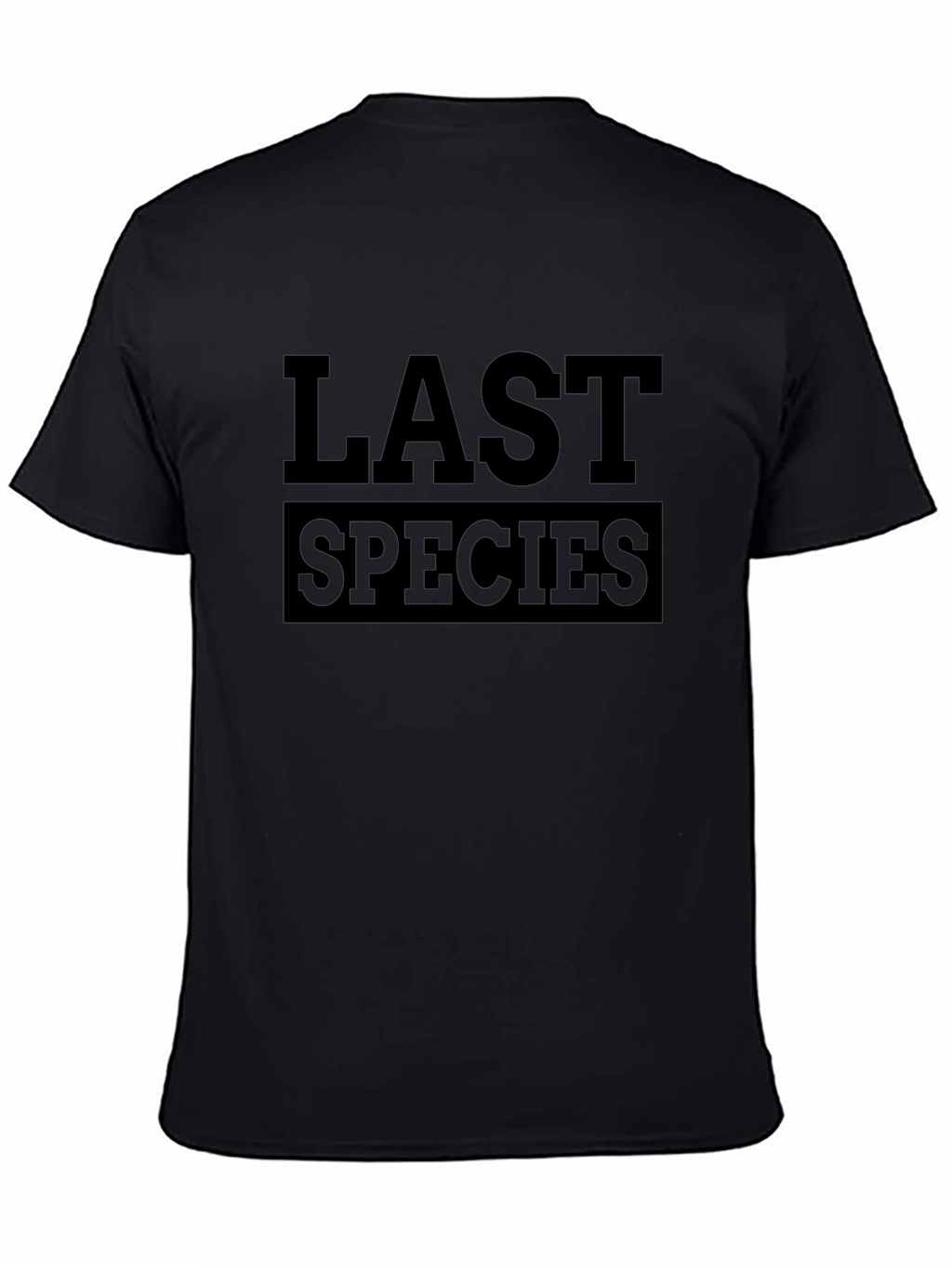 Last Species Graphic Black T-Shirt