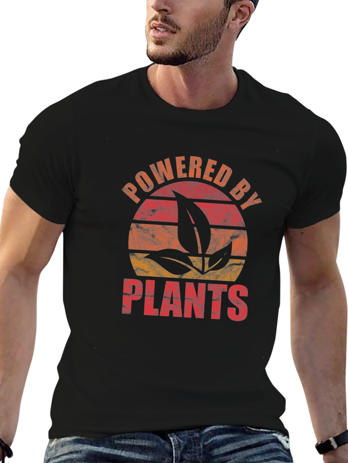 Powered by Plants Graphic Tee - Vegan T-Shirt