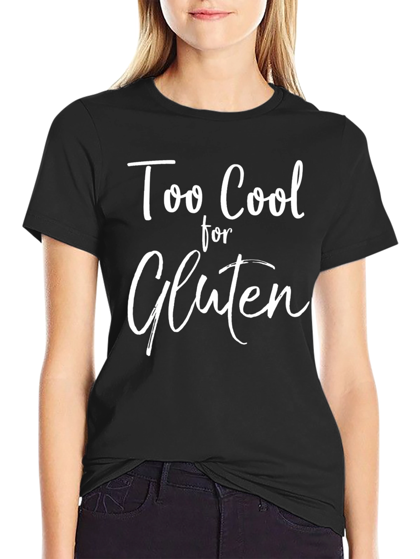 Too Cool for Gluten Graphic Tee