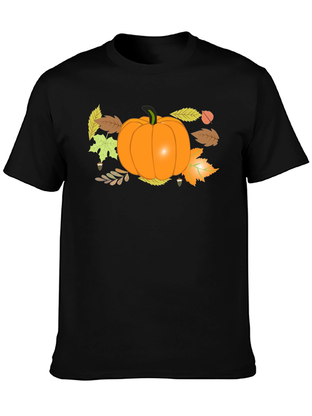 Autumn Pumpkin T-Shirt - Fall Harvest Design