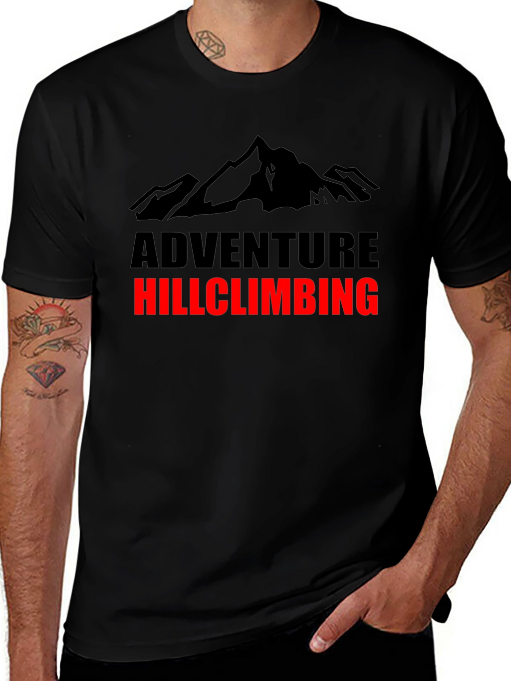 Adventure Hill Climbing Graphic Tee