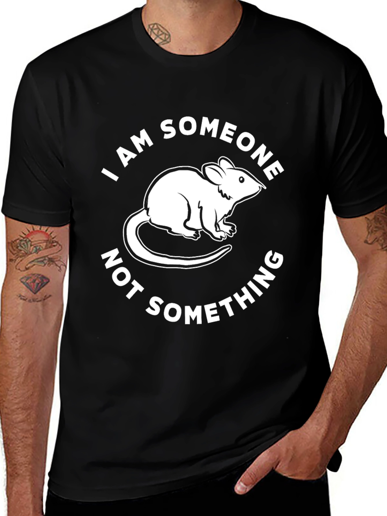 Rat I am Someone Graphic T-Shirt
