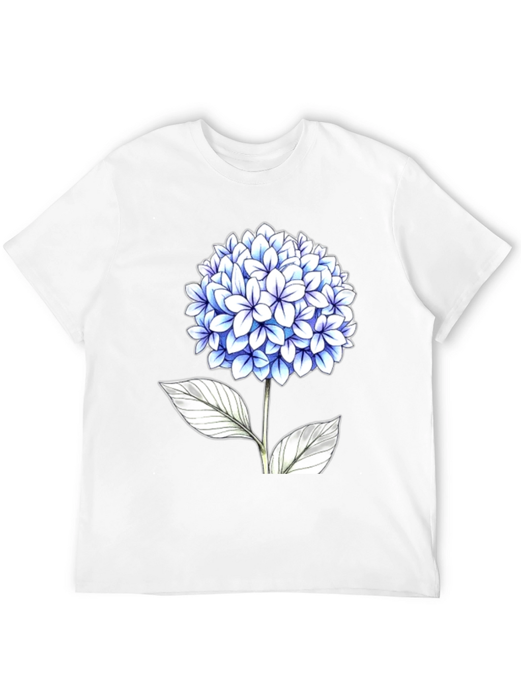 Floral Graphic T-Shirt - Elegant Blossom Design