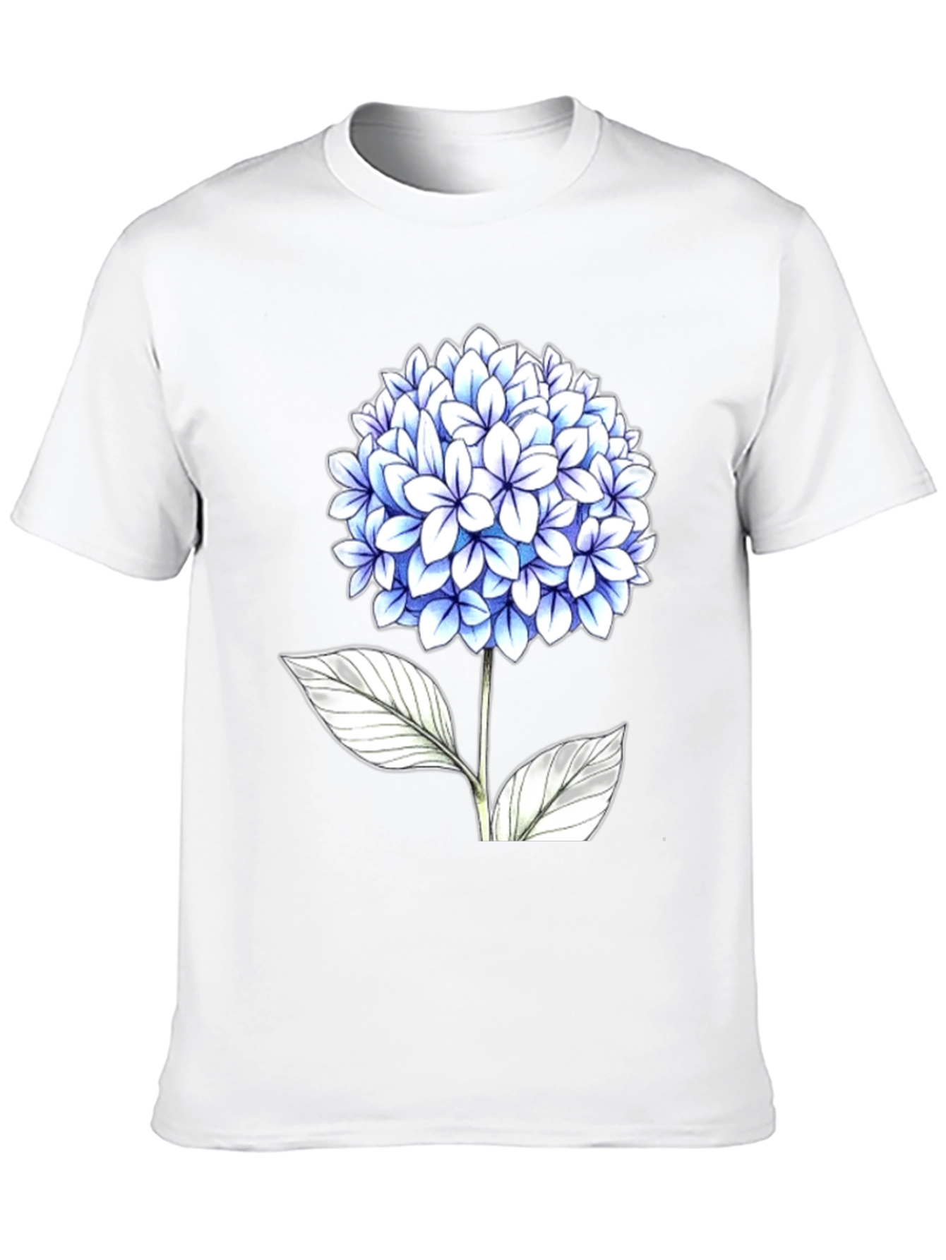 Floral Graphic T-Shirt - Elegant Blossom Design