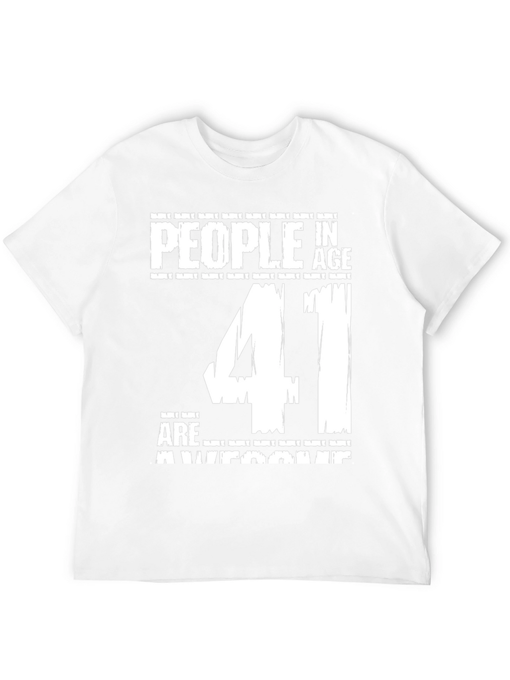 Awesome 41 Year Old Birthday T-Shirt
