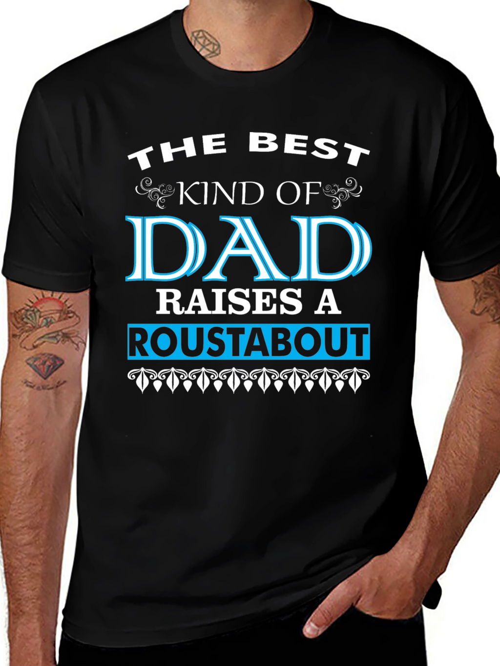 Best Dad Roustabout T-Shirt