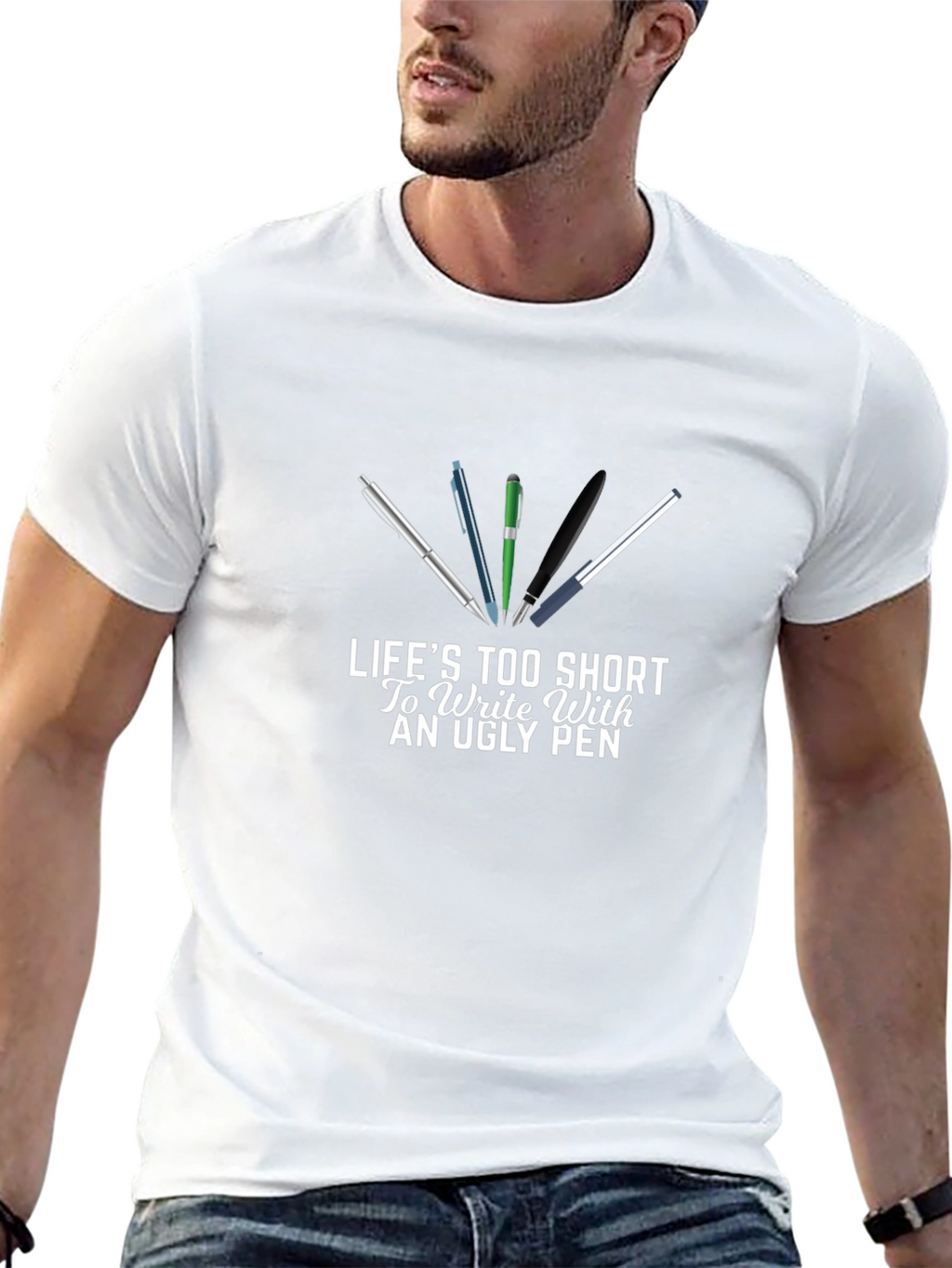 Lifes Too Short Funny Writer T-Shirt