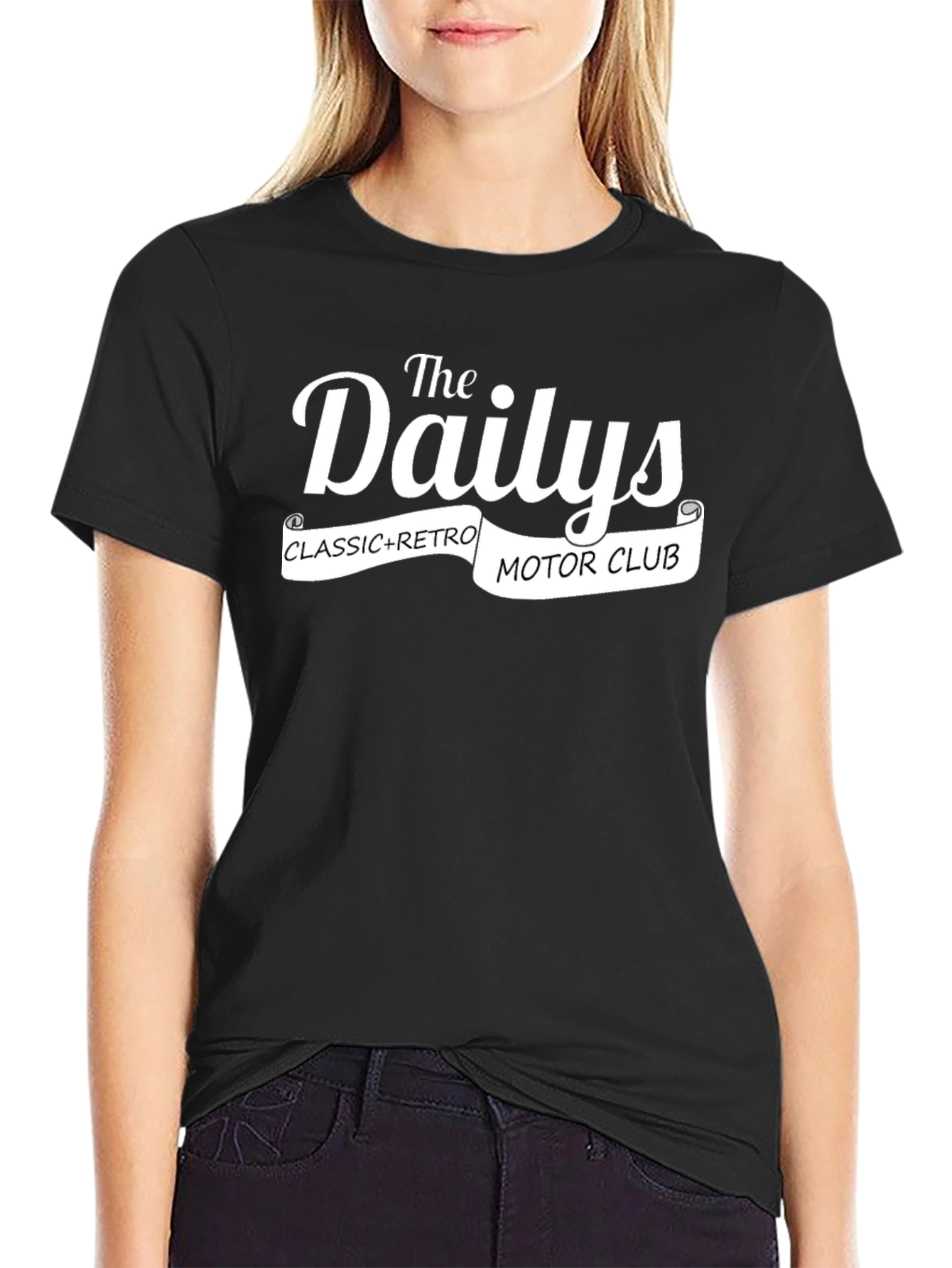 The Dailys Classic Retro Motor Club T-Shirt