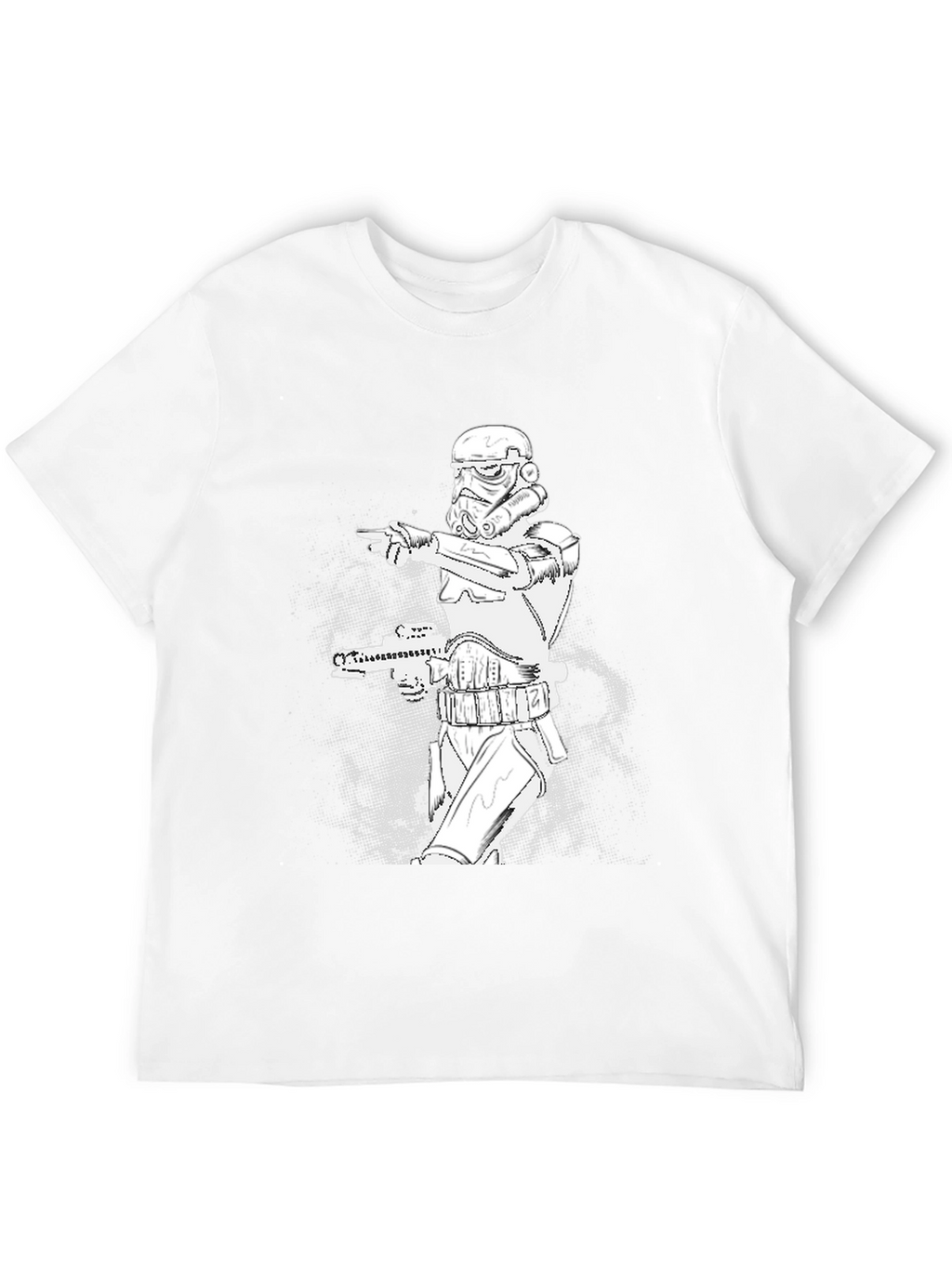 Stormtrooper Graphic Tee - Classic Sci-Fi Style